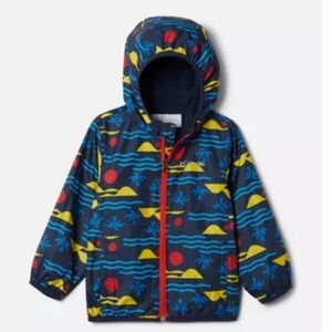 Columbia Toddler Mini Pixel Grabber Wind Jacket- 4T